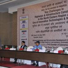 Conference On Key Challenges in Highways & Infrastructure Construction in North Eastern Region and Use of Innovative Technologies & Materials on 30th June and 1st July, 2015