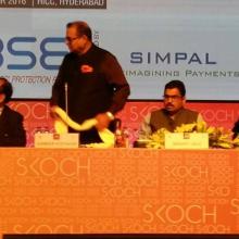 45th Skoch Summit on 8th and 9th September 2016 at HICC Complex, Hitec City, Hyderabad