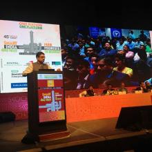 45th Skoch Summit on 8th and 9th September 2016 at HICC Complex, Hitec City, Hyderabad