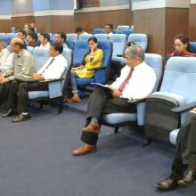 Road Show of Zojila Tunnel at Transport Bhawan on 10th August 2016 in New Delhi.