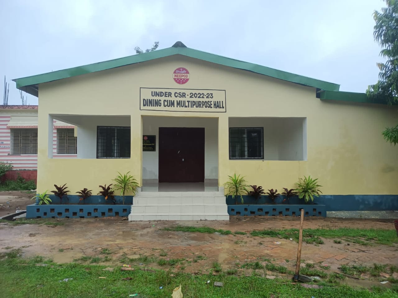 Construction of Dinning Hall at Rabindranagar HS School Sonamura, Tripura