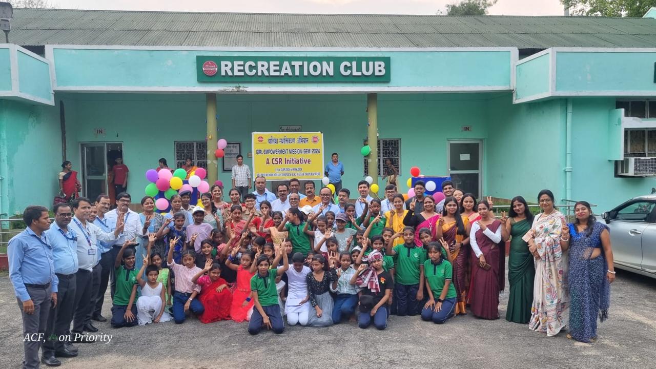 NEEPCO Girl Empowerment Mission (GEM):2024 concluded at the NRC Complex of NEEPCO Residential Complex, R.K. Nagar, Agartala.