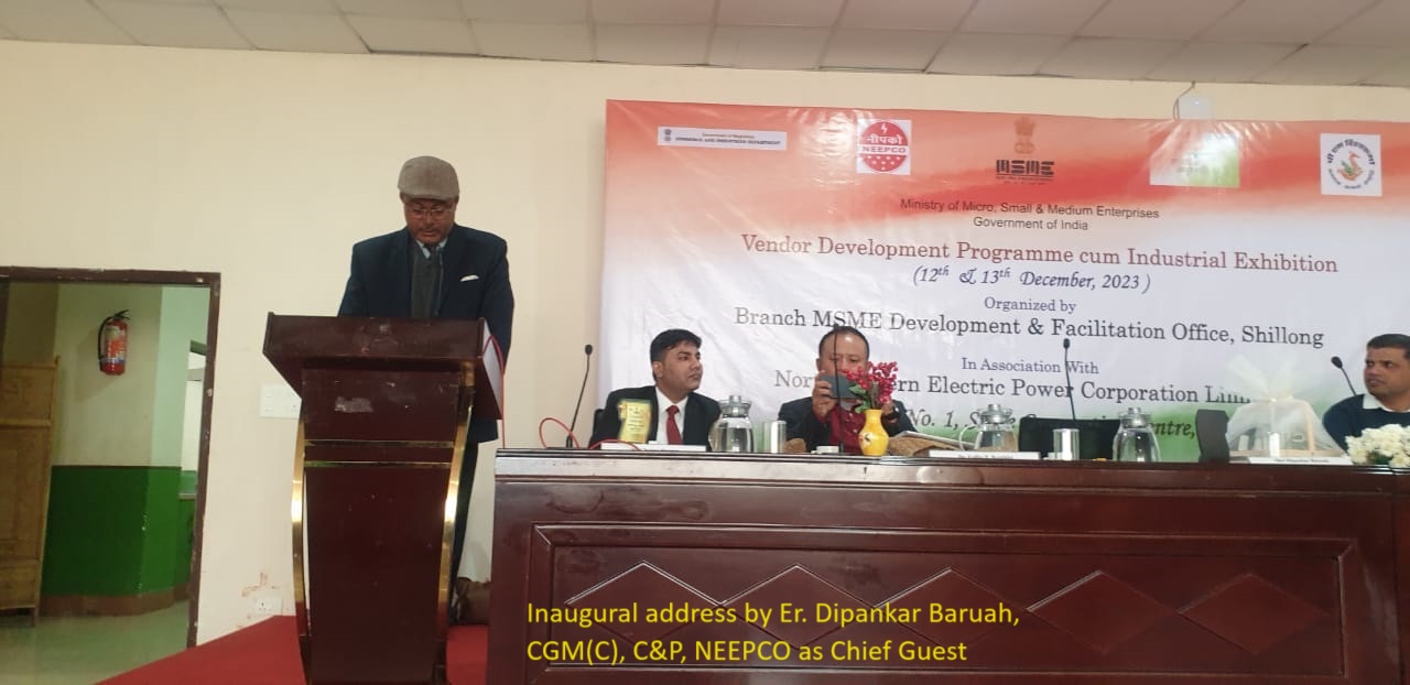 VENDOR DEVELOPMENT PROGRAMME Cum INDUSTRIAL TRAINING