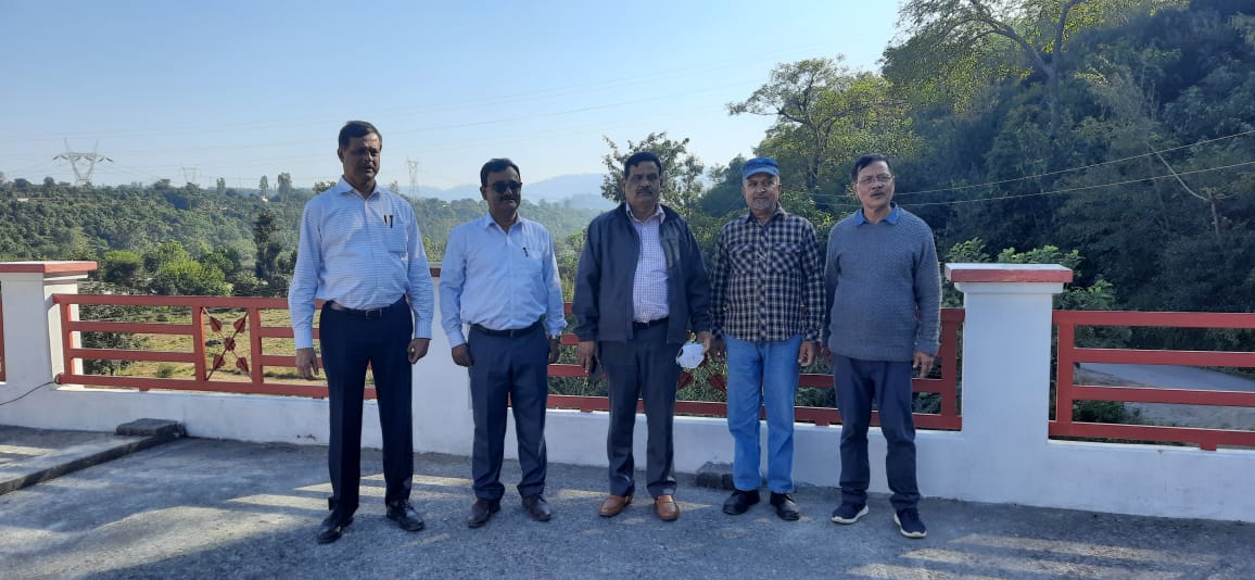 Visit to Ujh Multipurpose Project and adjoining Hydro Power Stations