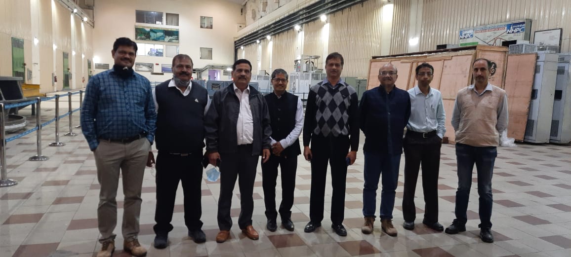 Visit to Ujh Multipurpose Project and adjoining Hydro Power Stations