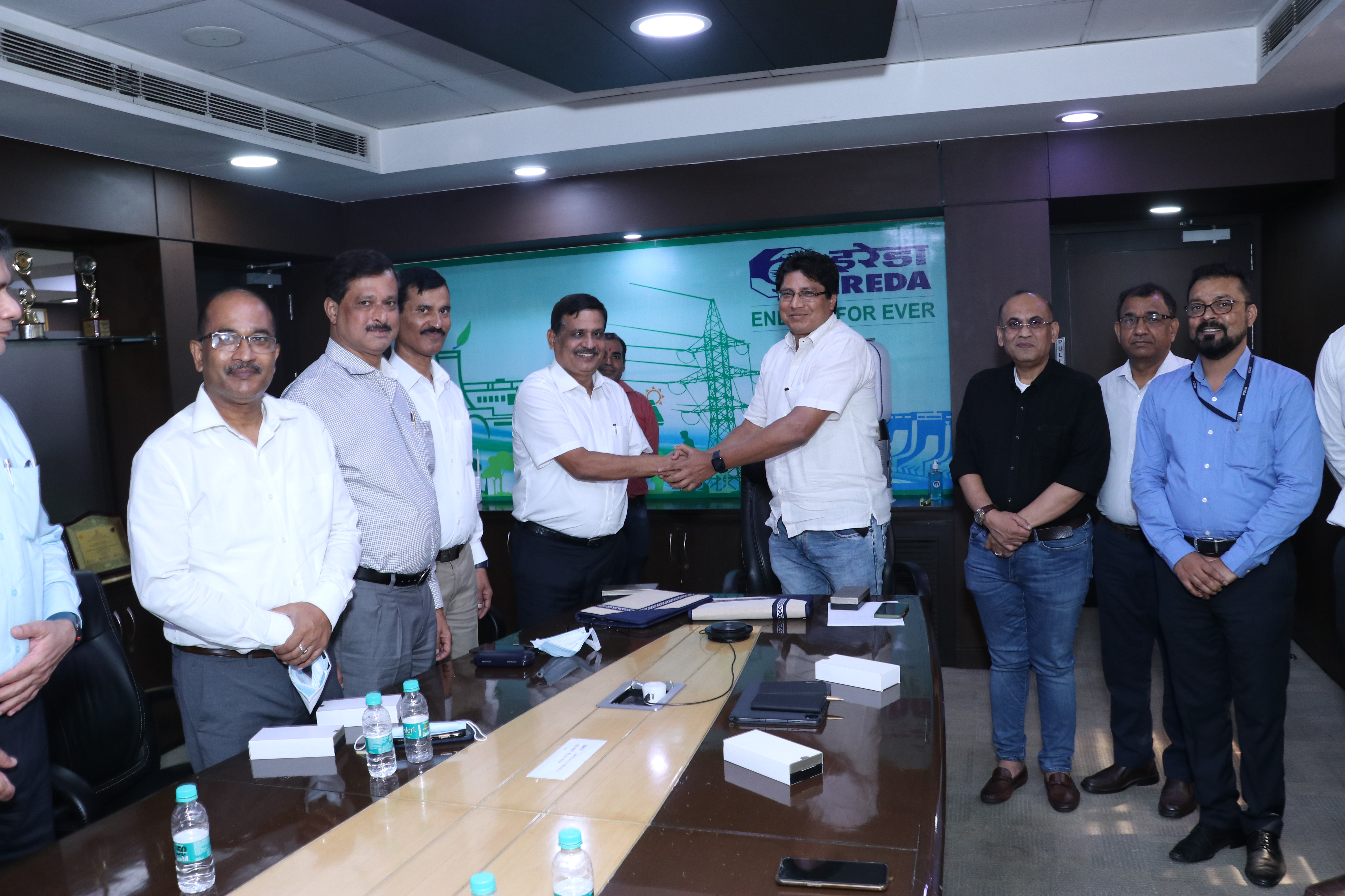 MoU signing between NEEPCO and IREDA
