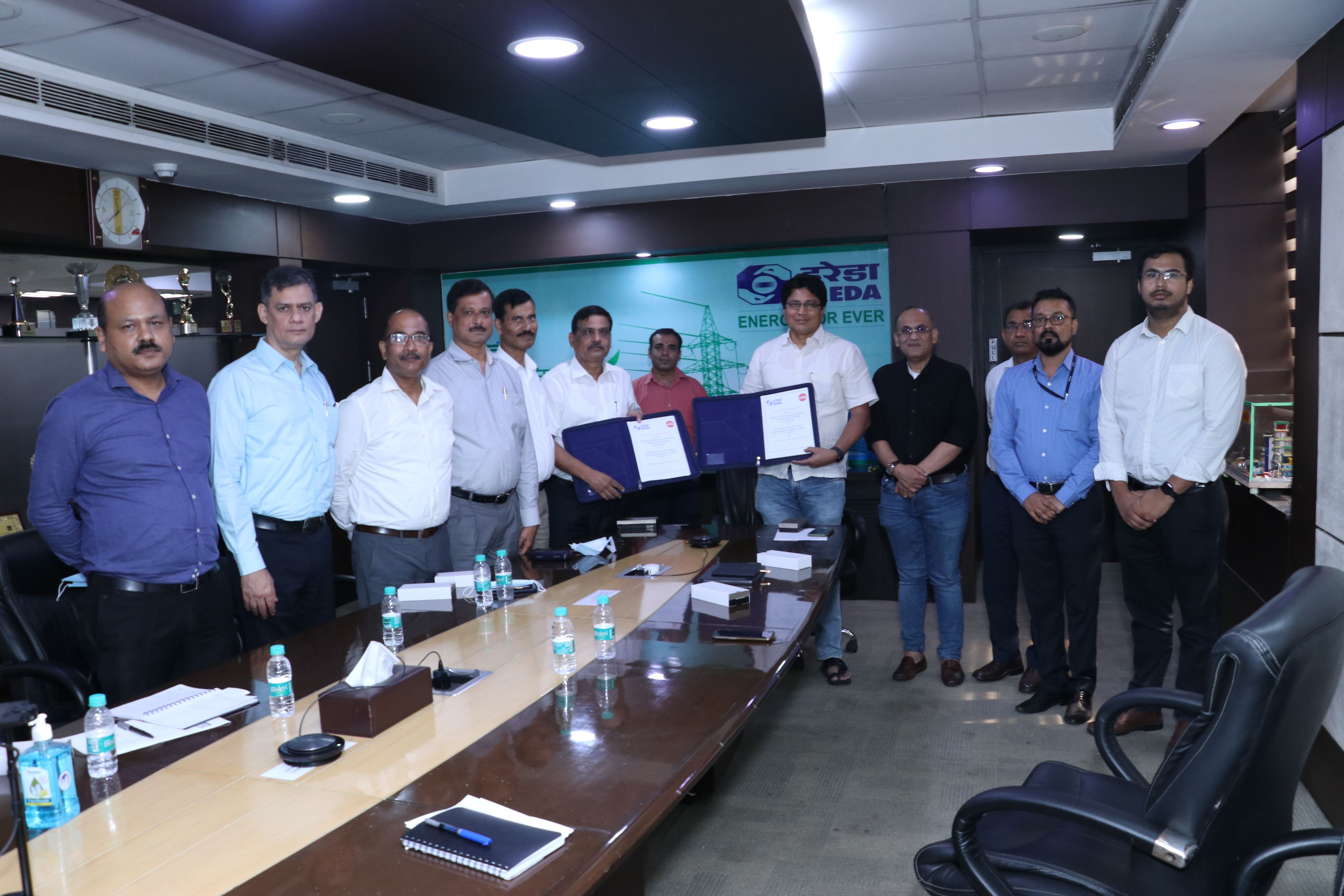 MoU signing between NEEPCO and IREDA