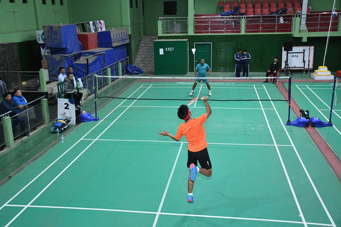 Glimpses of the Opening Ceremony of NEEPCO Inter Project Badminton Tournament held on 11.12.2023 at JN Stadium, Polo Grounds, Shillong
