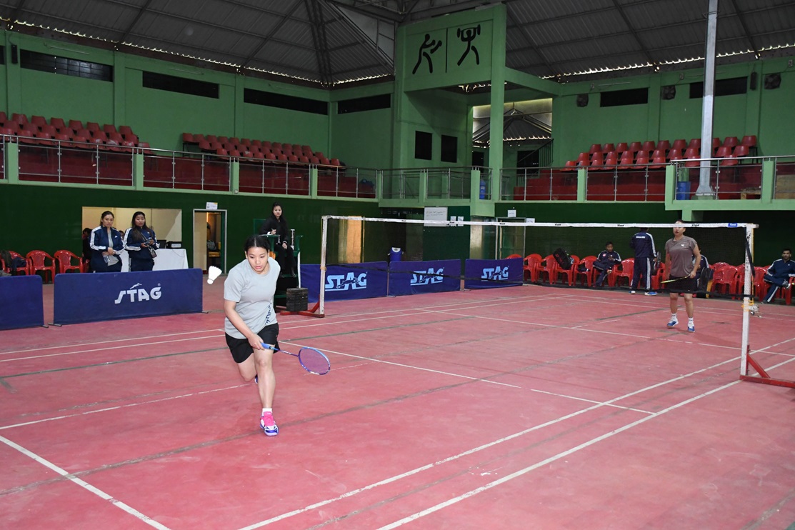 Glimpses of the Opening Ceremony of NEEPCO Inter Project Badminton Tournament held on 11.12.2023 at JN Stadium, Polo Grounds, Shillong