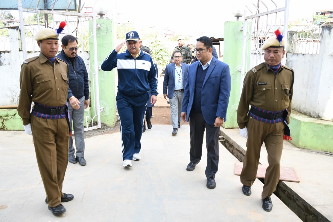 Glimpses of the Opening Ceremony of NEEPCO Inter Project Badminton Tournament held on 11.12.2023 at JN Stadium, Polo Grounds, Shillong