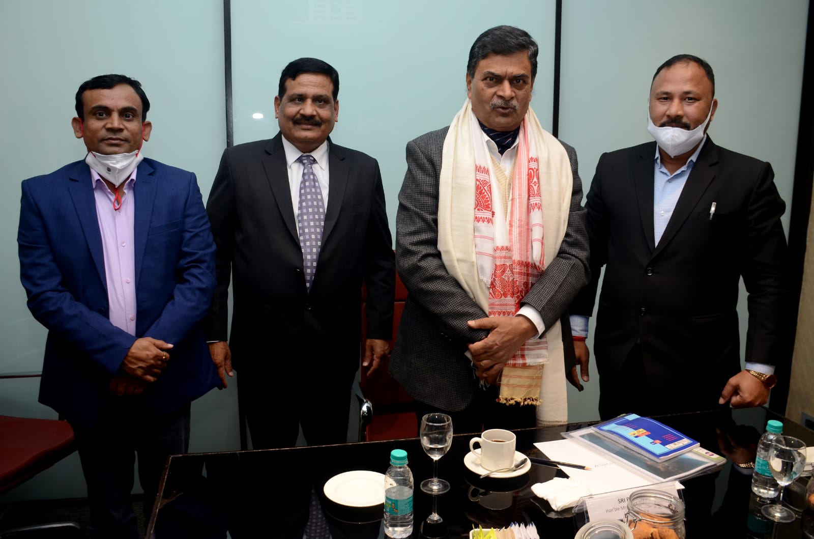 The Hon’ble Minister of Power and New & Renewable Energy, Shri R. K. Singh, chaired a detailed review meeting at Guwahati