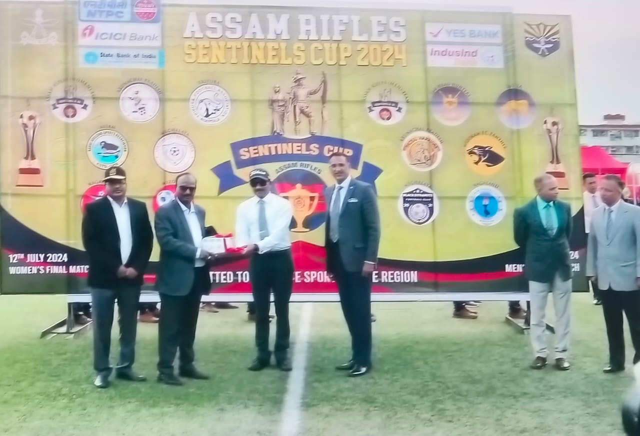 NEEPCO is proud to have sponsored the Directorate General Assam Rifles Sentinels Cup Football Tournament 2024