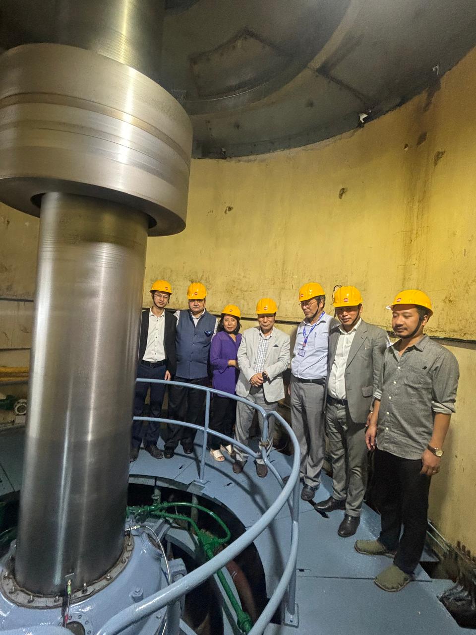 Visit of Justice Songkhupchung Serto, Hon'ble Chairman Nagaland State Human Rights Commission (NSHRC) to NEEPCO, DHPS on 13.05.2024.