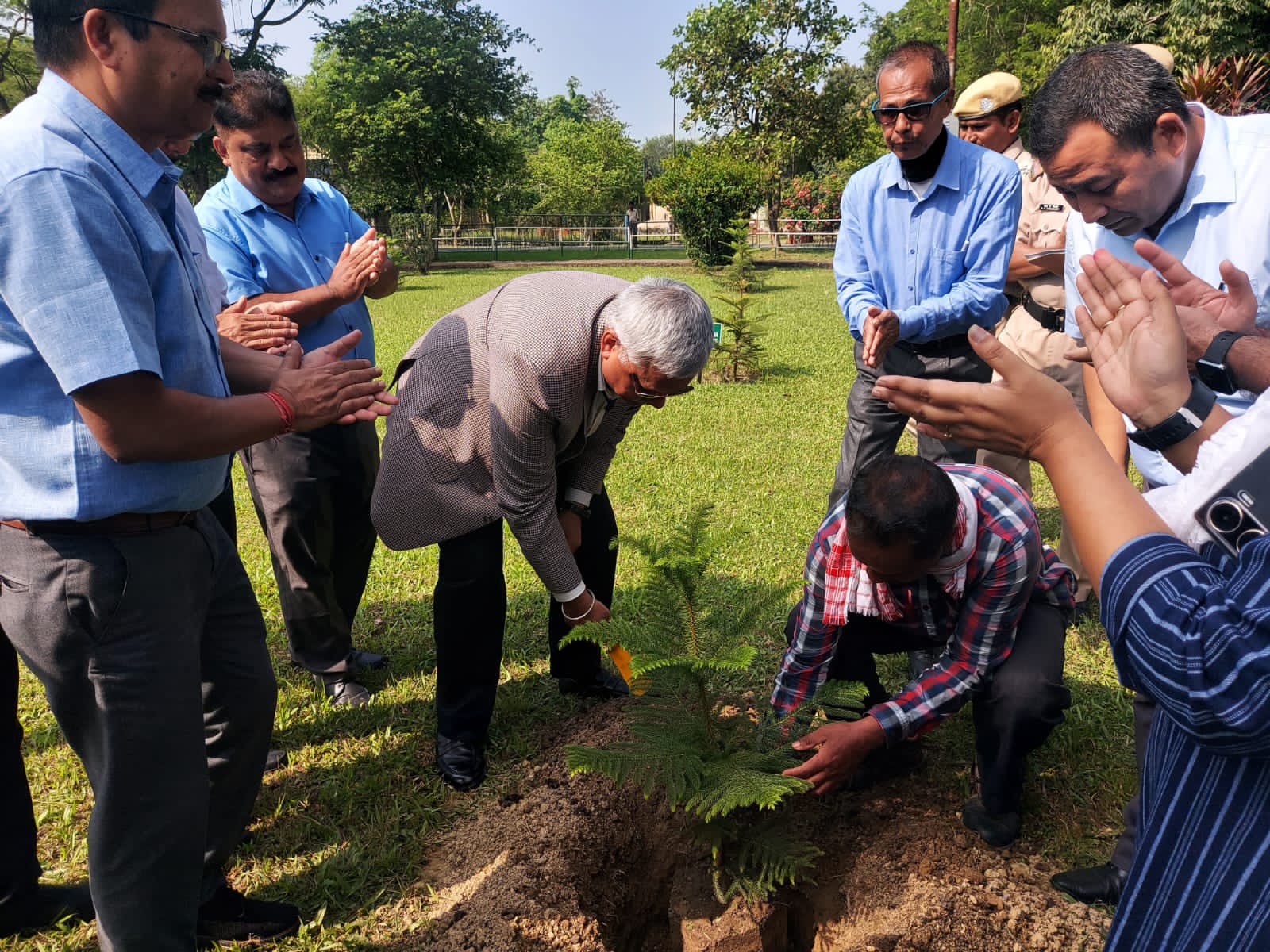 Visit Of Director(P) at AGBPS