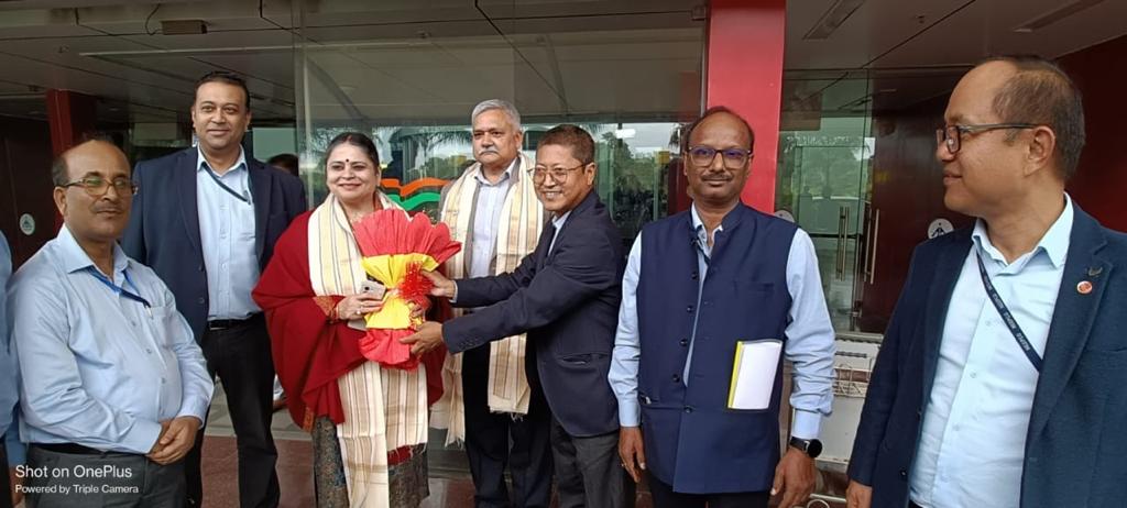 Glimpses of the visit of Director (Personnel) to Agartala Gas Based Power Station (AgGBPS), Tripura on 06.12.2023