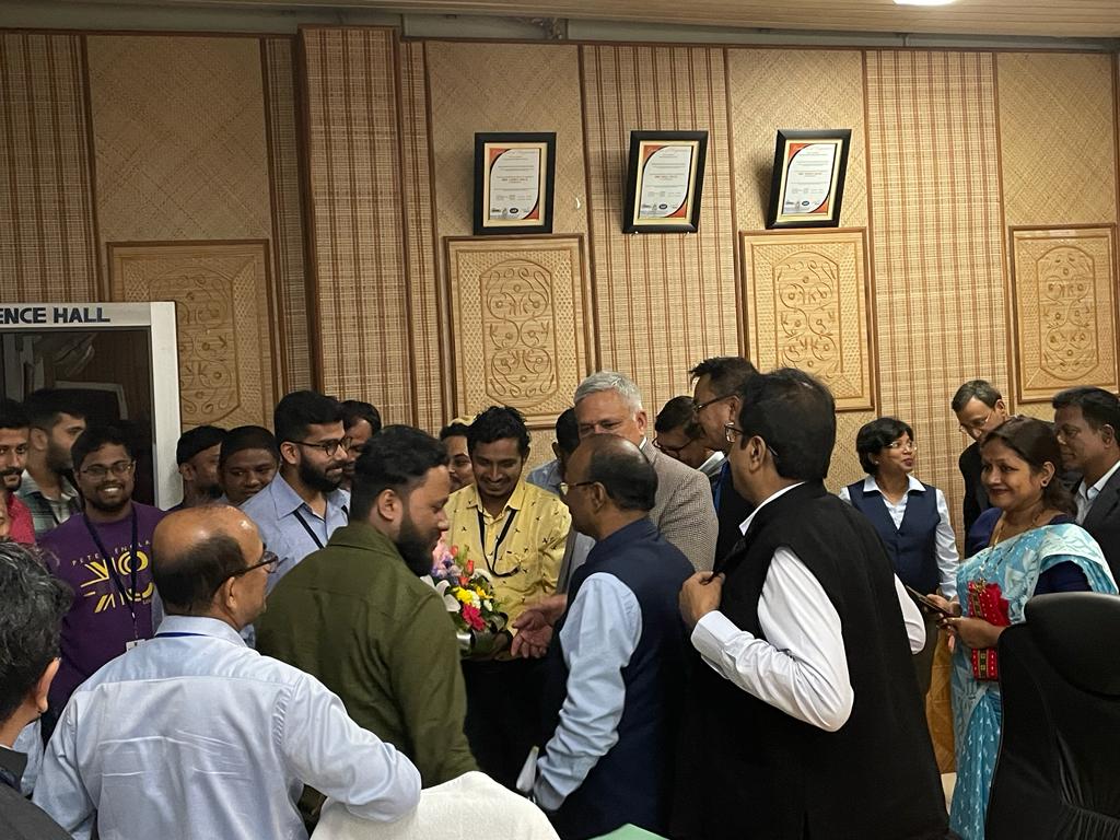 Glimpses of the visit of Director (Personnel) to Agartala Gas Based Power Station (AgGBPS), Tripura on 06.12.2023