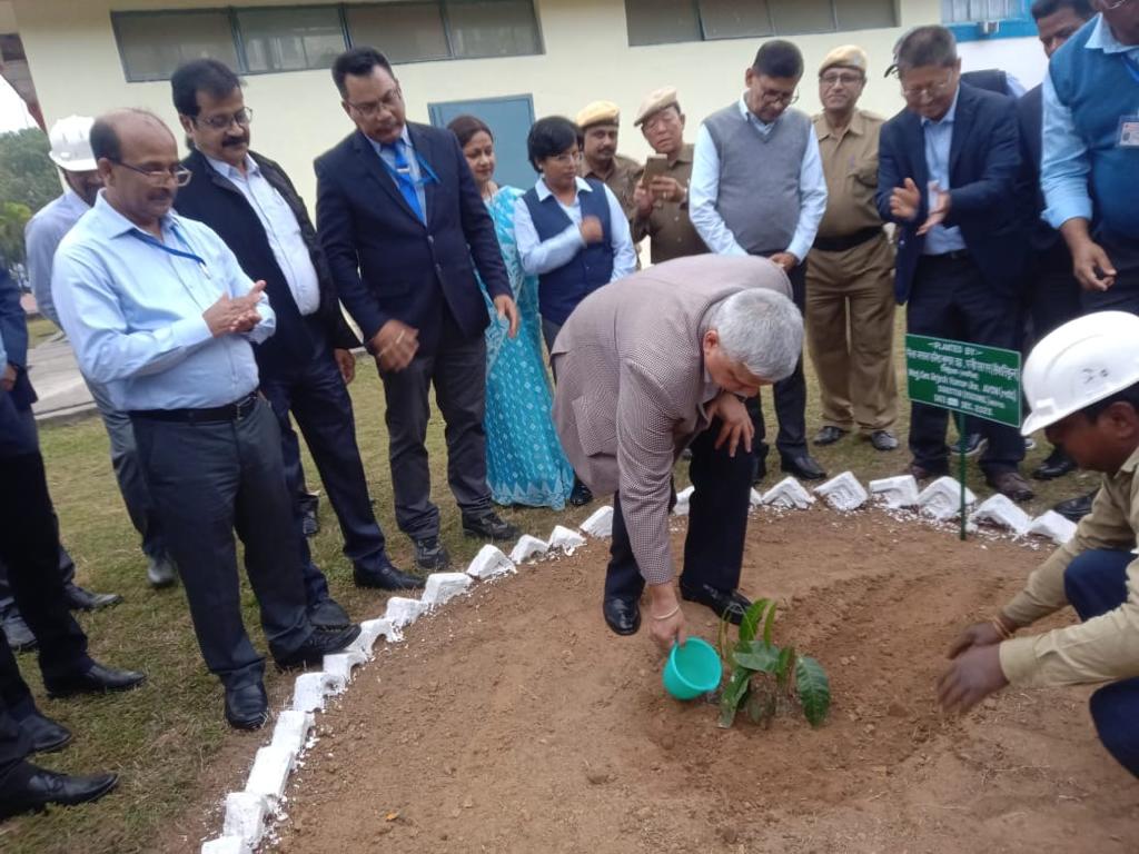 Glimpses of the visit of Director (Personnel) to Agartala Gas Based Power Station (AgGBPS), Tripura on 06.12.2023
