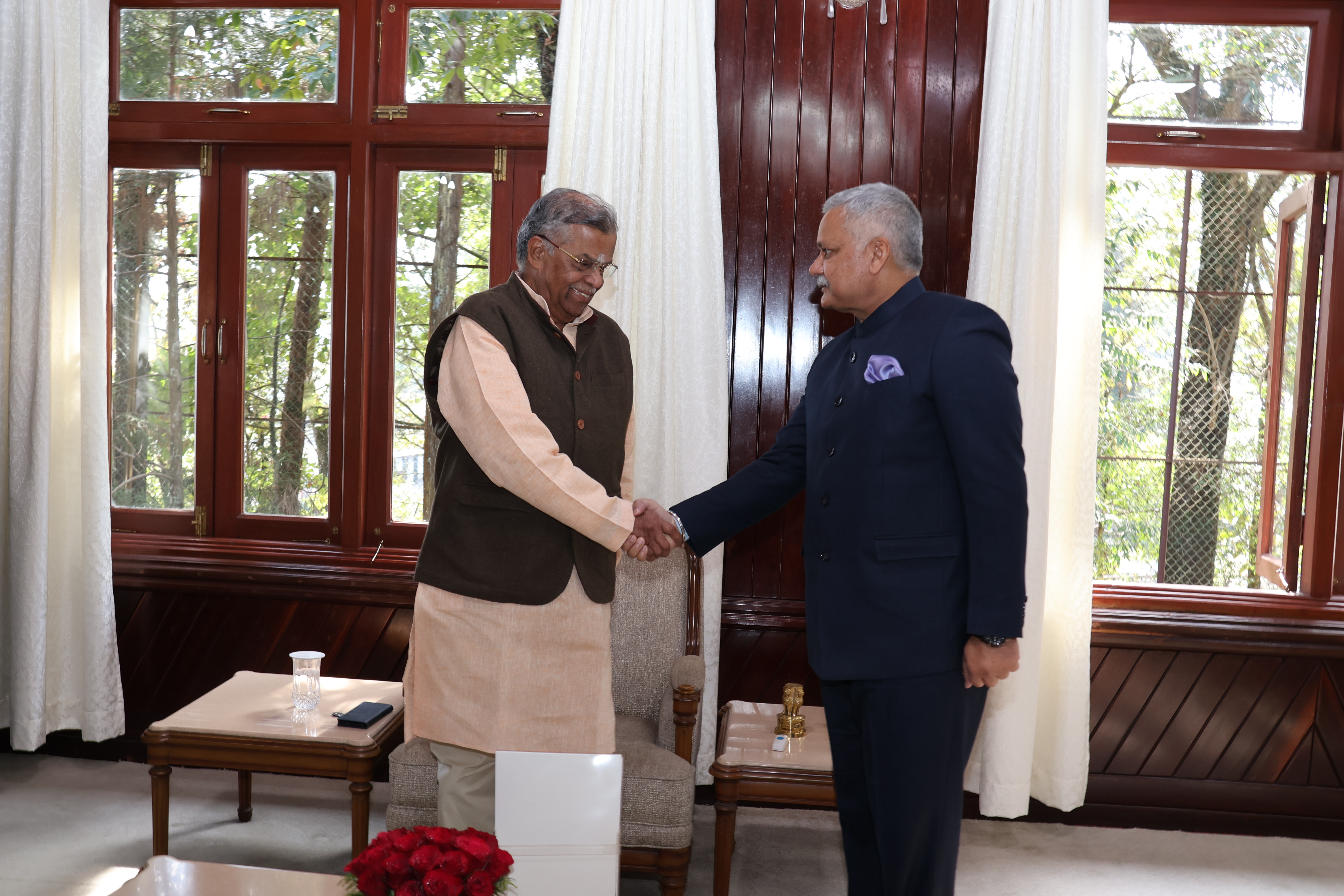 Director (Personnel) interacted with His Excellency, Governor of Nagaland