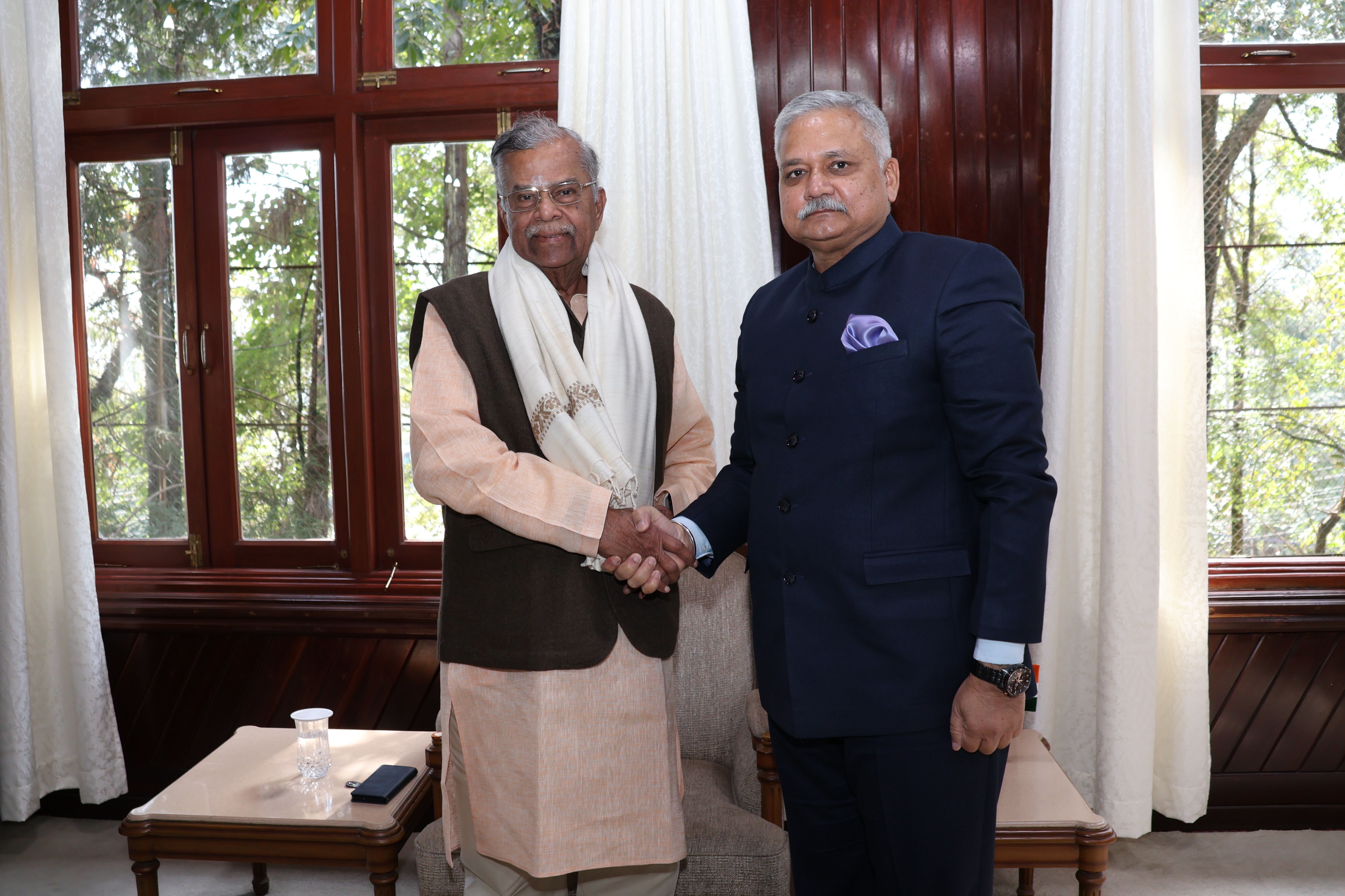 Director (Personnel) interacted with His Excellency, Governor of Nagaland