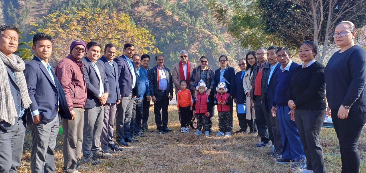 Glimpses of the visit of Major General Rajesh Kumar Jha, AVSM (Retd) , Director (P) and Smti Anupama Jha  to Kameng Hydro Power Station, NEEPCO, Arunachal Pradesh from 09.01.2024 to 12.01.2024