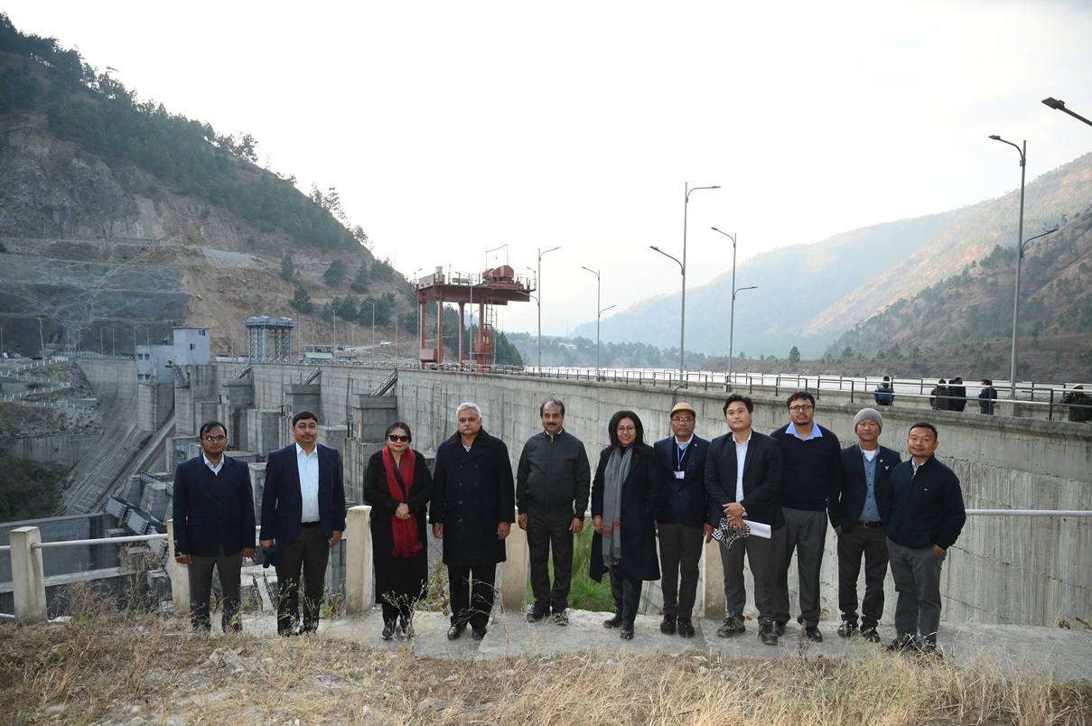 Glimpses of the visit of Major General Rajesh Kumar Jha, AVSM (Retd) , Director (P) and Smti Anupama Jha  to Kameng Hydro Power Station, NEEPCO, Arunachal Pradesh from 09.01.2024 to 12.01.2024