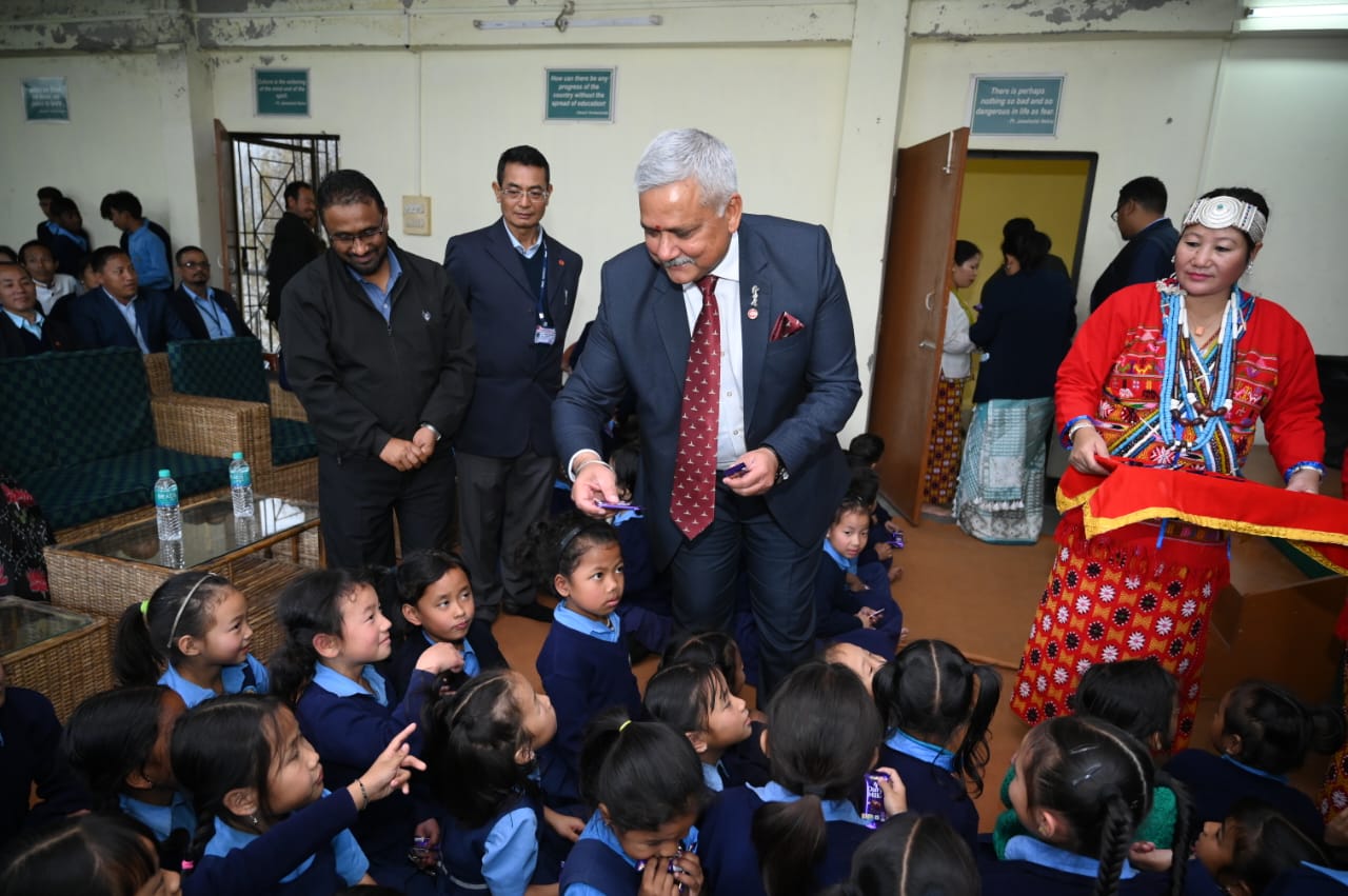 Glimpses of the visit of Major General Rajesh Kumar Jha, AVSM (Retd) , Director (P) and Smti Anupama Jha  to Kameng Hydro Power Station, NEEPCO, Arunachal Pradesh from 09.01.2024 to 12.01.2024