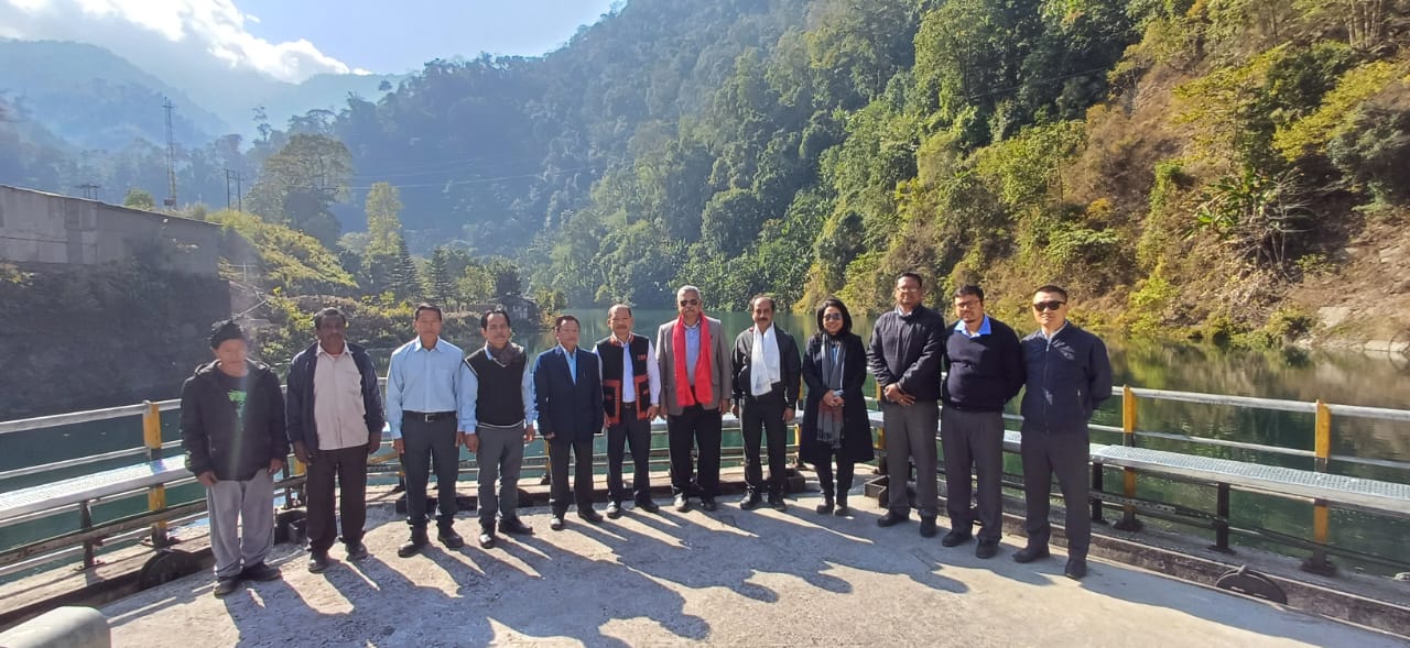 Glimpses of the visit of Major General Rajesh Kumar Jha, AVSM (Retd) , Director (P) and Smti Anupama Jha  to Kameng Hydro Power Station, NEEPCO, Arunachal Pradesh from 09.01.2024 to 12.01.2024
