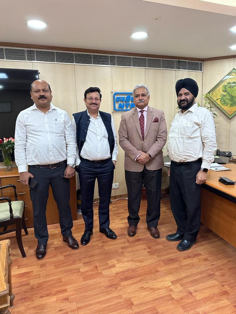 Director(Personnel),NEEPCO on his official visit to Delhi on 26.10.23