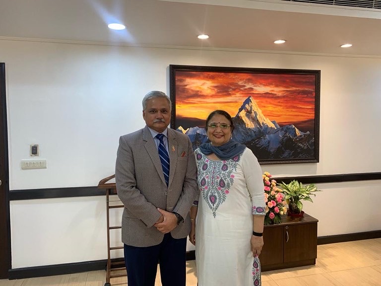 Director (Personnel), NEEPCO visited Power Finance Corporation Ltd. (PFC) and Central Electricity Regulatory Commission (CERC)