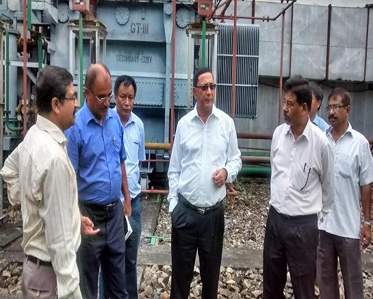 The Director (Technical) visited Doyang HEP