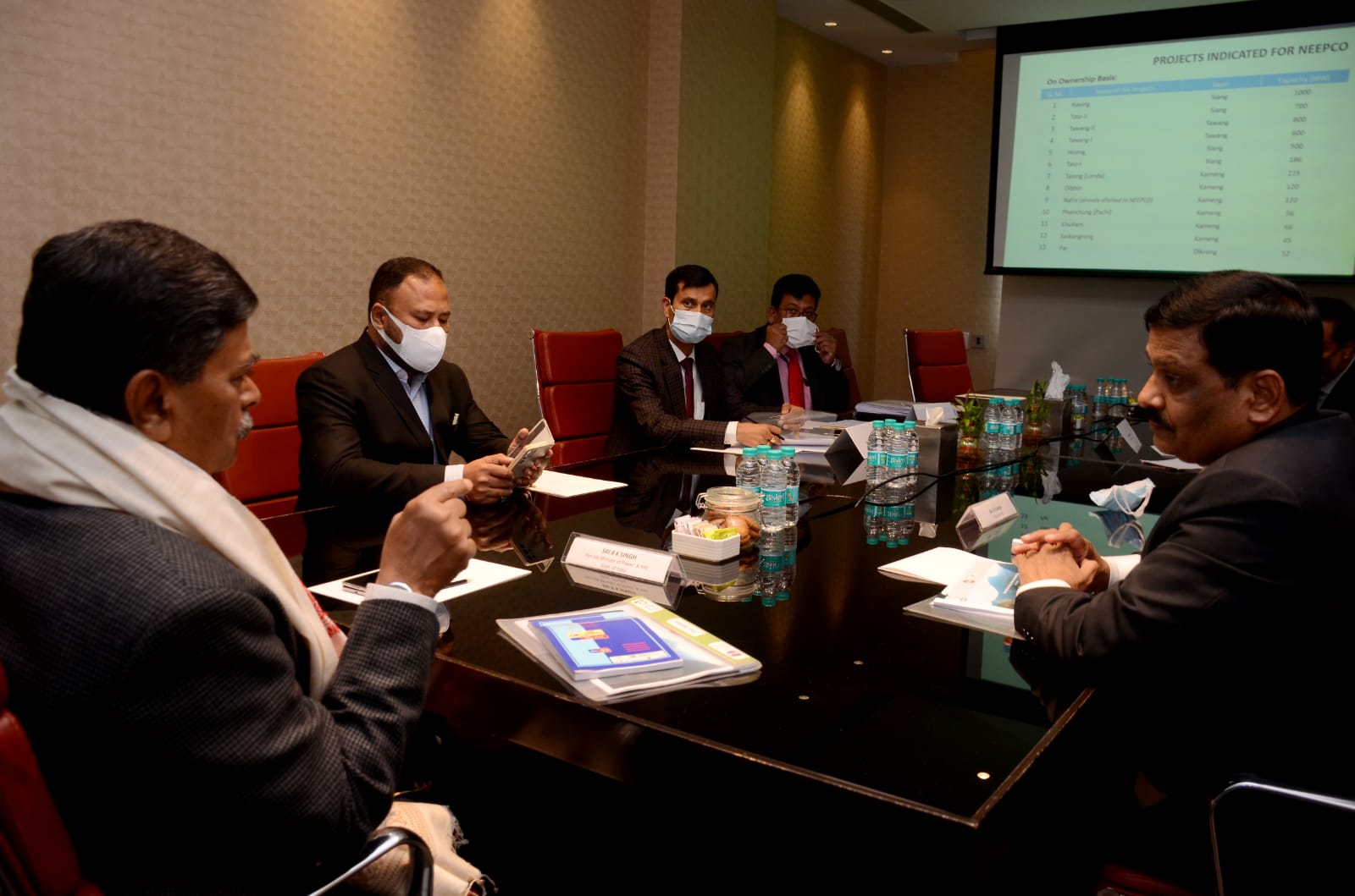 The Hon’ble Minister of Power and New & Renewable Energy, Shri R. K. Singh, chaired a detailed review meeting at Guwahati