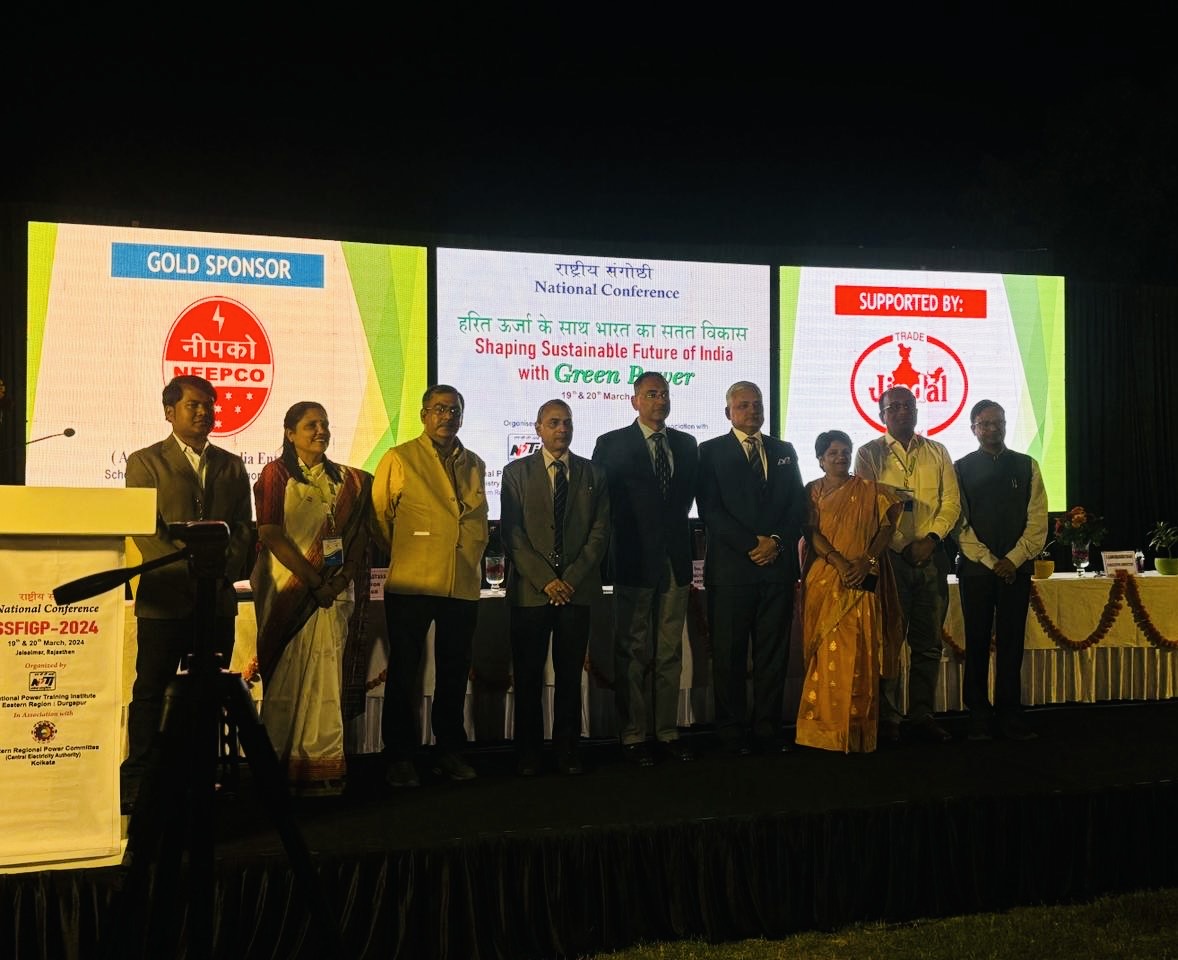 NEEPCO shines bright at the Inaugural Ceremony of the National Conference on "Shaping a Sustainable Future of India with Green Power"