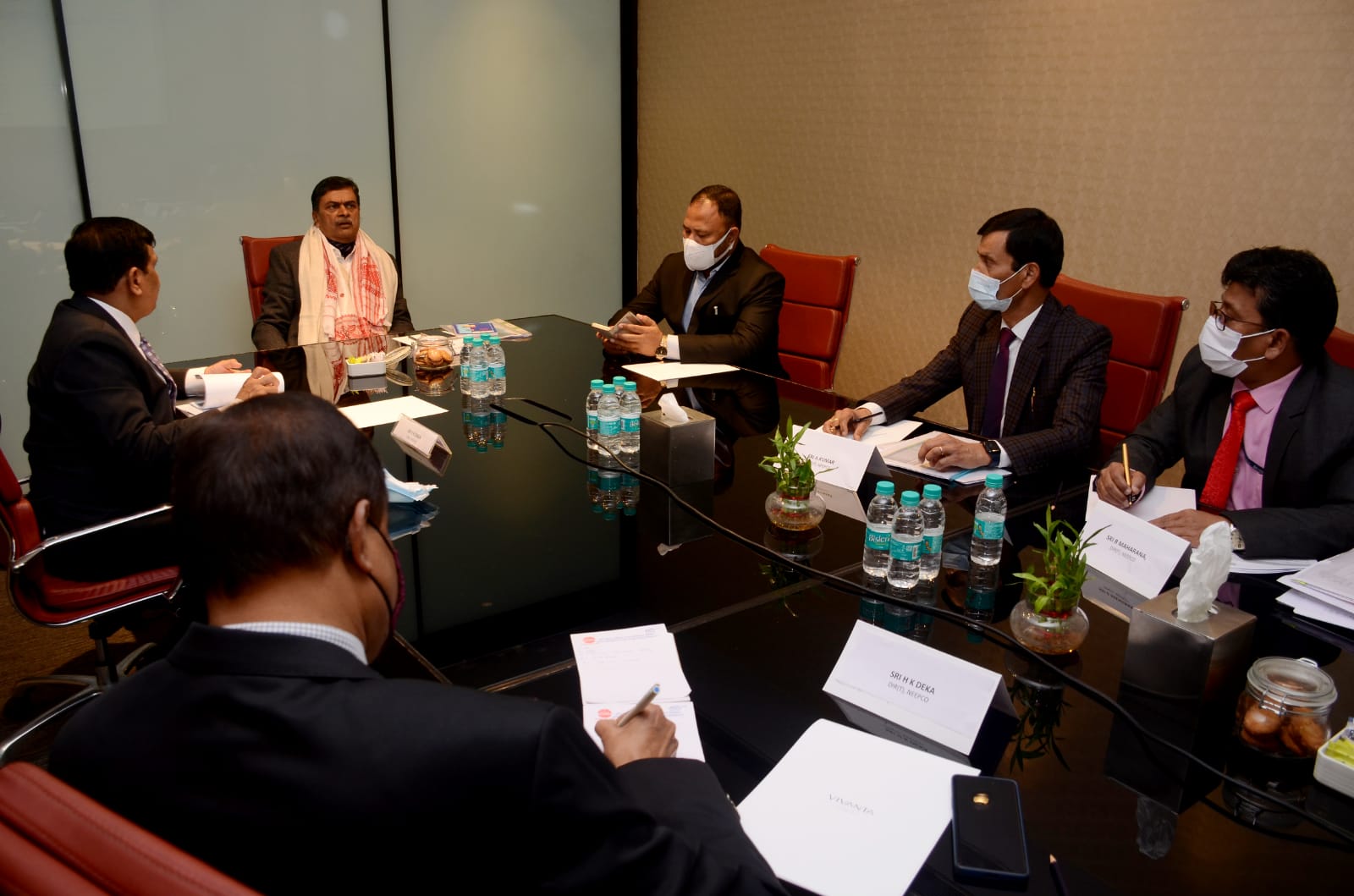 The Hon’ble Minister of Power and New & Renewable Energy, Shri R. K. Singh, chaired a detailed review meeting at Guwahati