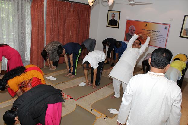 YOGA Camp at Coordination Office, Delhi