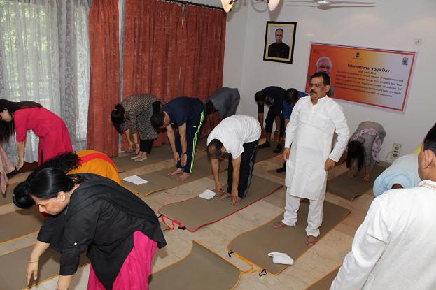 On the occasion of New Year, Director (Personnel) addressed the employees of NEEPCO