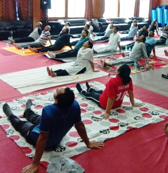 5th International Day of Yoga 2019 observed in NEEPCO