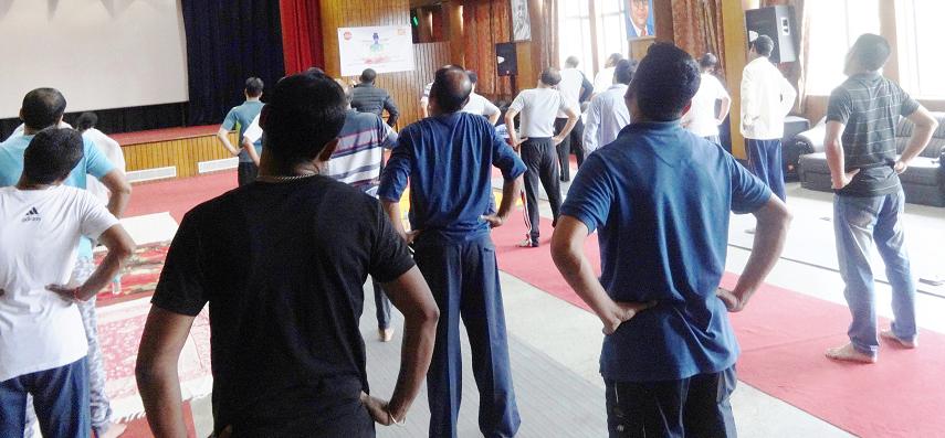 5th International Day of Yoga 2019 observed in NEEPCO