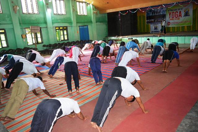 5th International Day of Yoga 2019 observed in NEEPCO