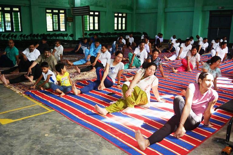 5th International Day of Yoga 2019 observed in NEEPCO