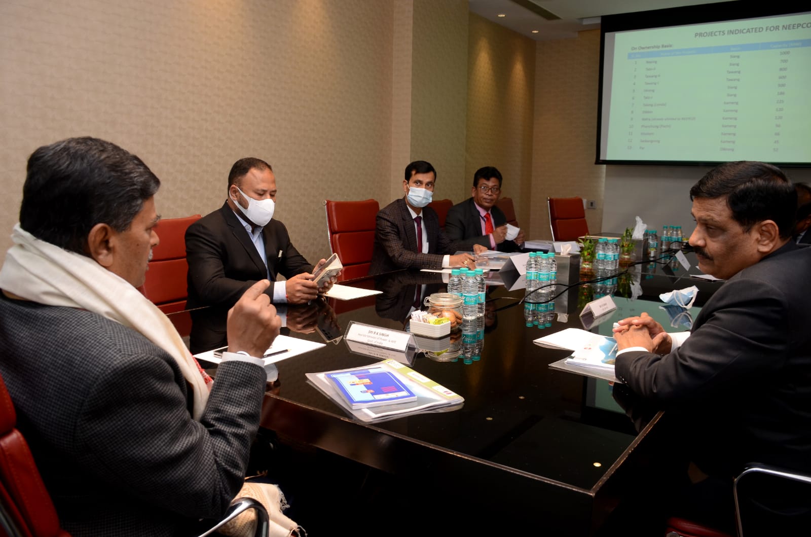 The Hon’ble Minister of Power and New & Renewable Energy, Shri R. K. Singh, chaired a detailed review meeting at Guwahati