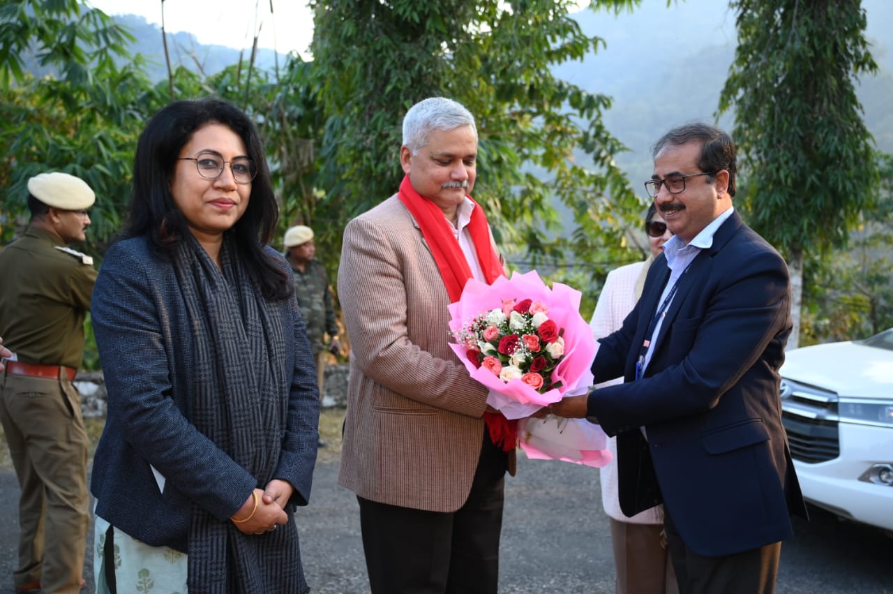 Director (Personnel) visited Kameng Hydro Power Station, NEEPCO, Arunachal Pradesh on 09.01.24