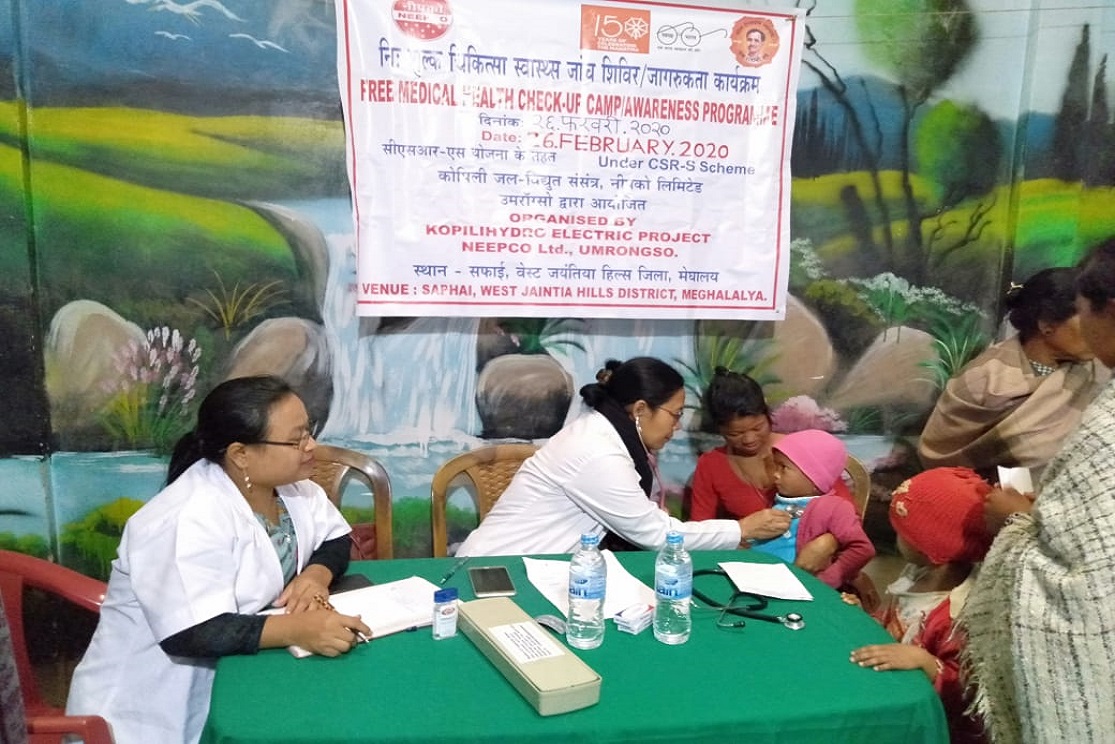 Medical camp at Saphai.2
