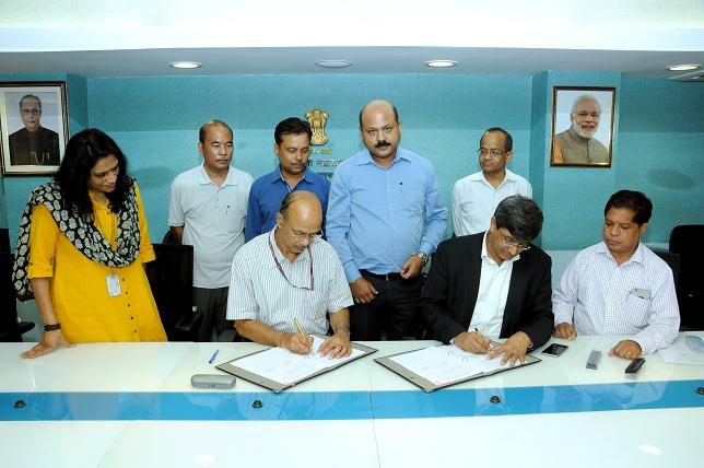 Signing of MOU 2016-17