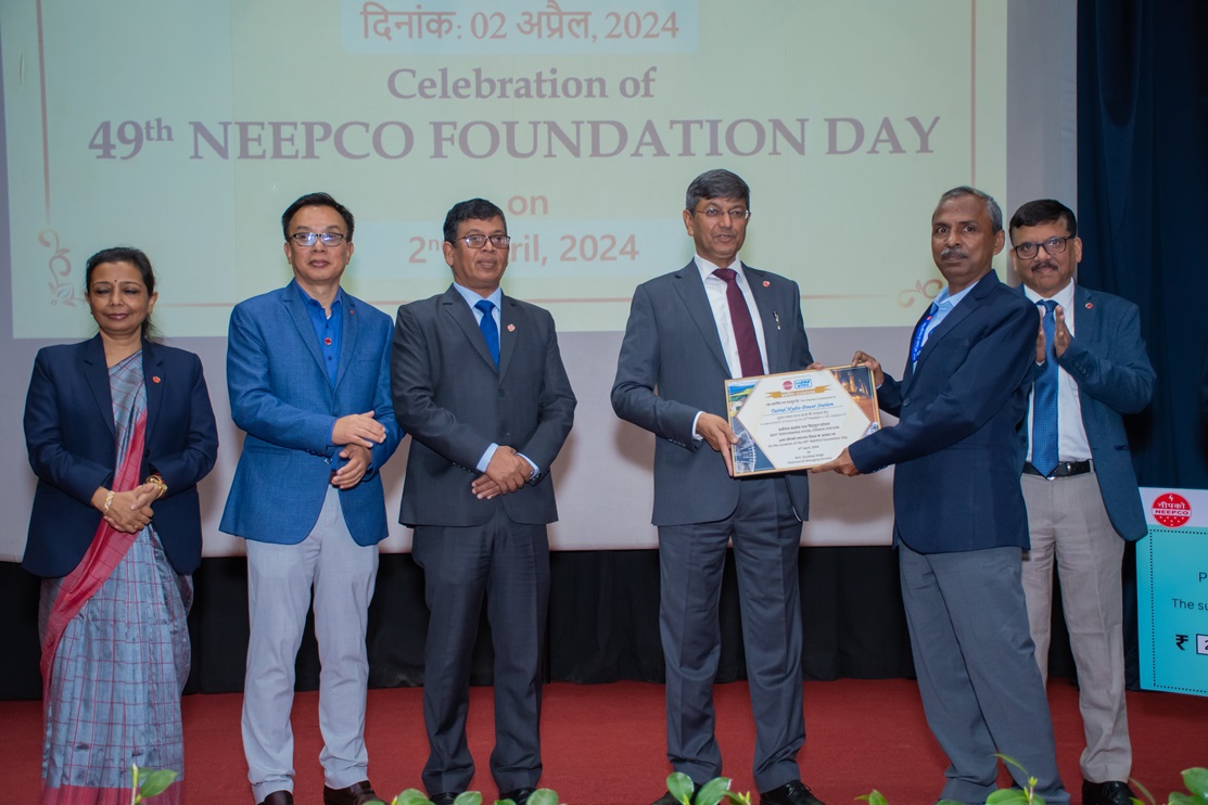 The entire NEEPCO family celebrate its 49th Foundation Day on 2nd April, 2024