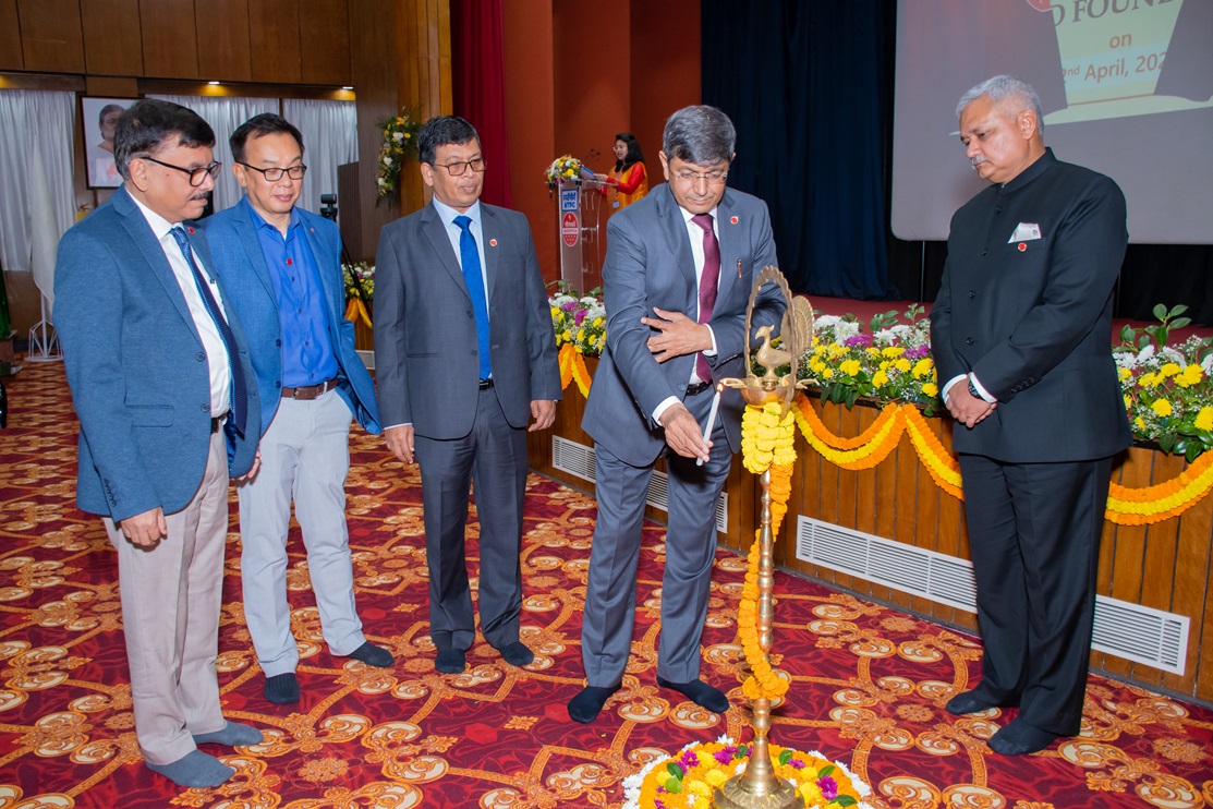 The entire NEEPCO family celebrate its 49th Foundation Day on 2nd April, 2024