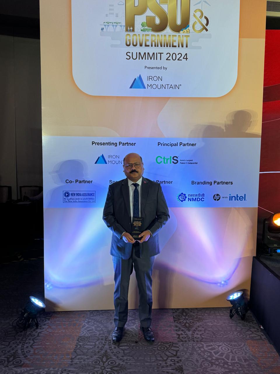 NEEPCO won the Dun & Bradstreet PSU Excellence Awards 2024