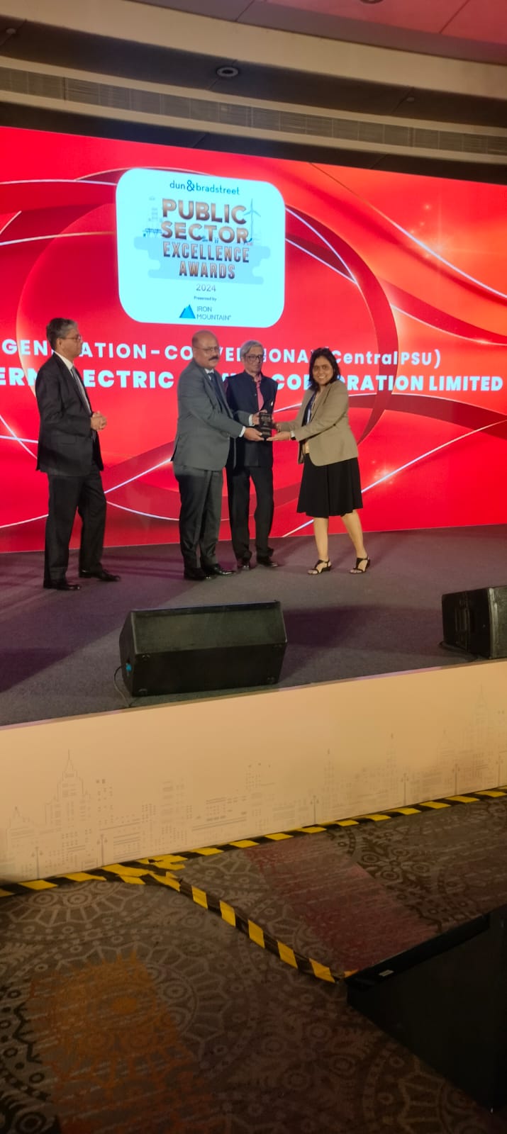 NEEPCO won the Dun & Bradstreet PSU Excellence Awards 2024