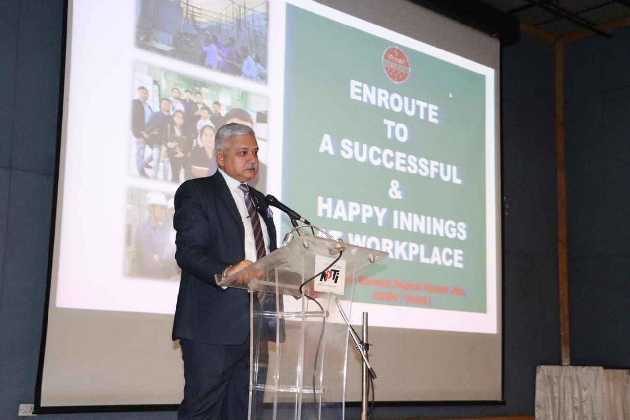 Maj Gen RK Jha, AVSM**(Retd.) Director (Personnel) on 30.04.2024 interacted with the Executive Trainees of CPSEs under Ministry of Power