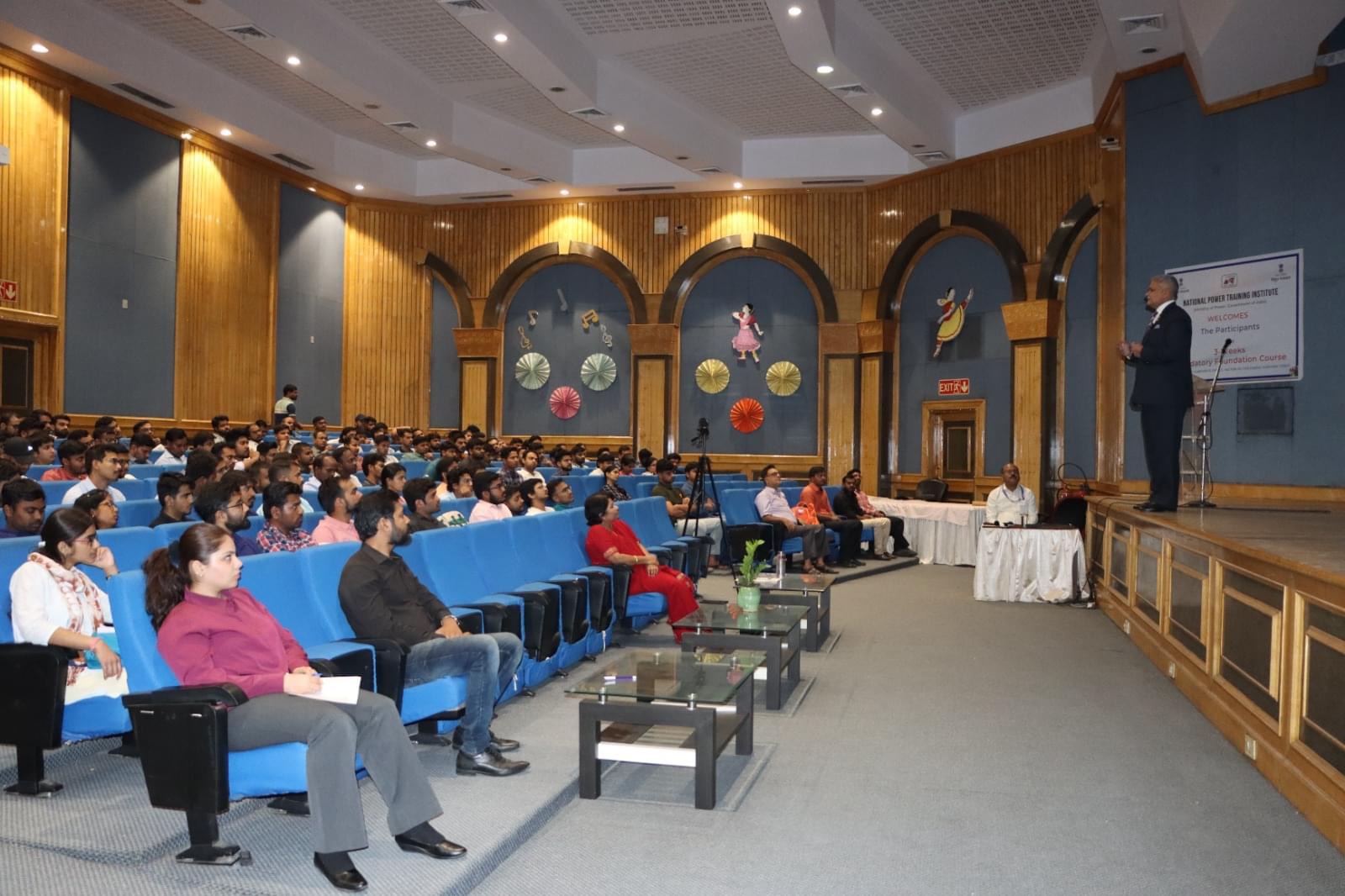 Maj Gen RK Jha, AVSM**(Retd.) Director (Personnel) on 30.04.2024 interacted with the Executive Trainees of CPSEs under Ministry of Power