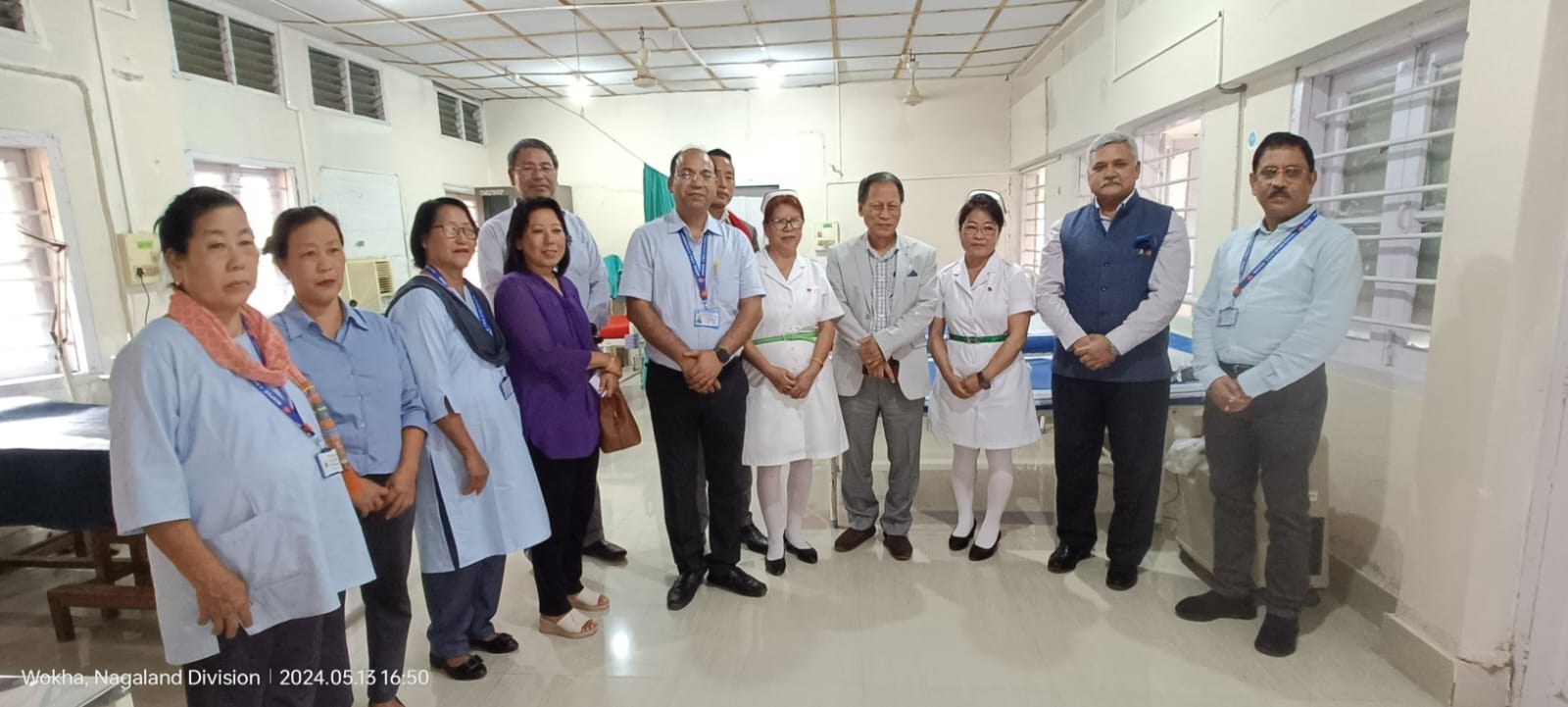 Visit of Justice Songkhupchung Serto, Hon'ble Chairman Nagaland State Human Rights Commission (NSHRC) to NEEPCO, DHPS on 13.05.2024.